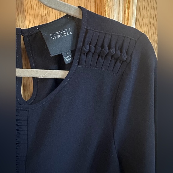 Barneys New York Navy Dress - Size Small - Picture 3 of 12